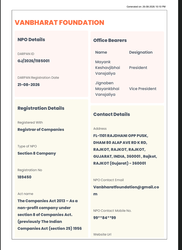 NGO- DARPAN